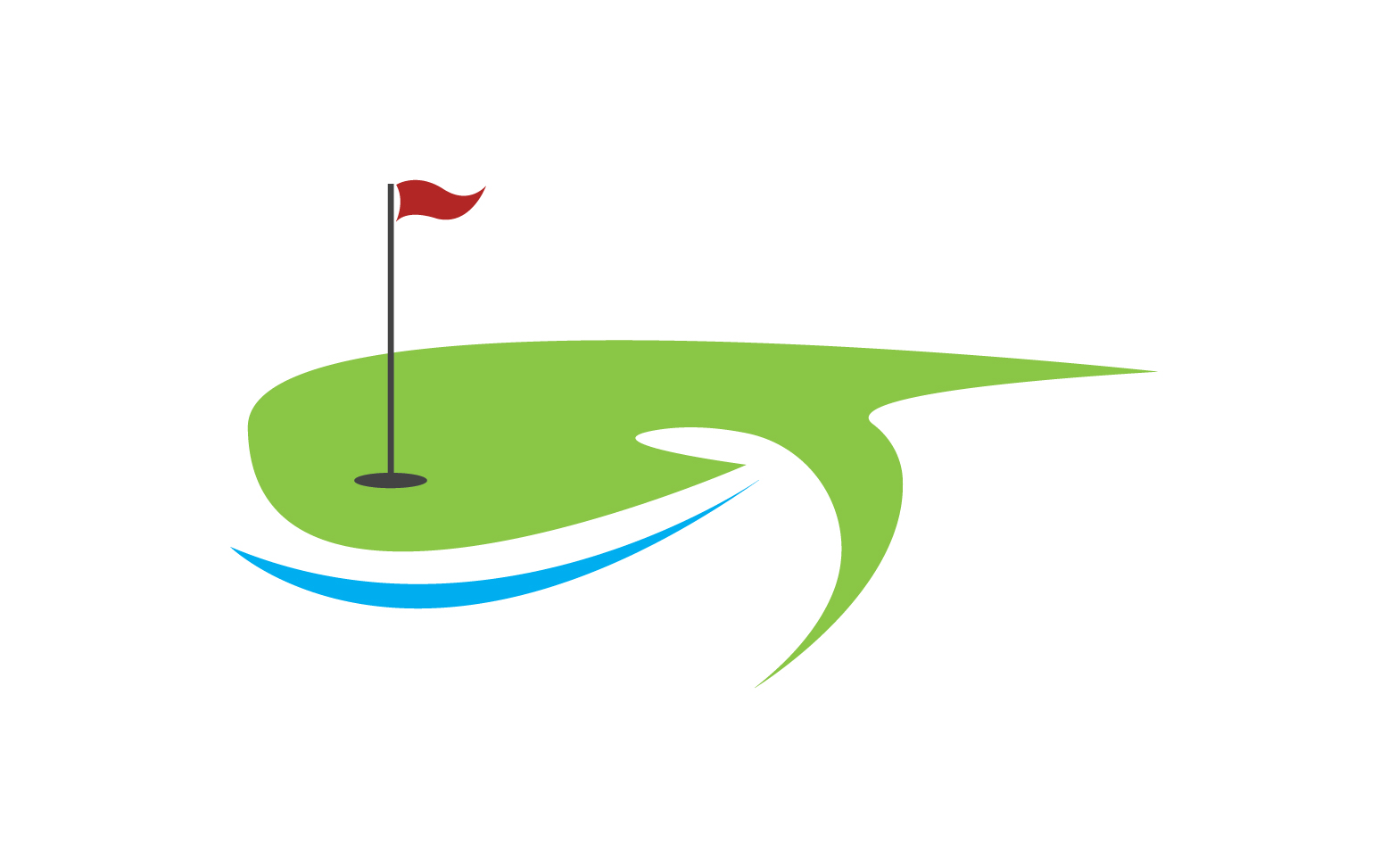 Golf logo sport vector version v23