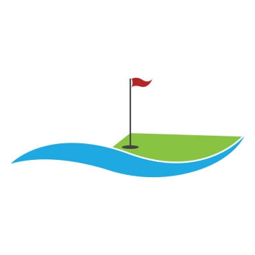 Golf Symbol Logo Templates 389991
