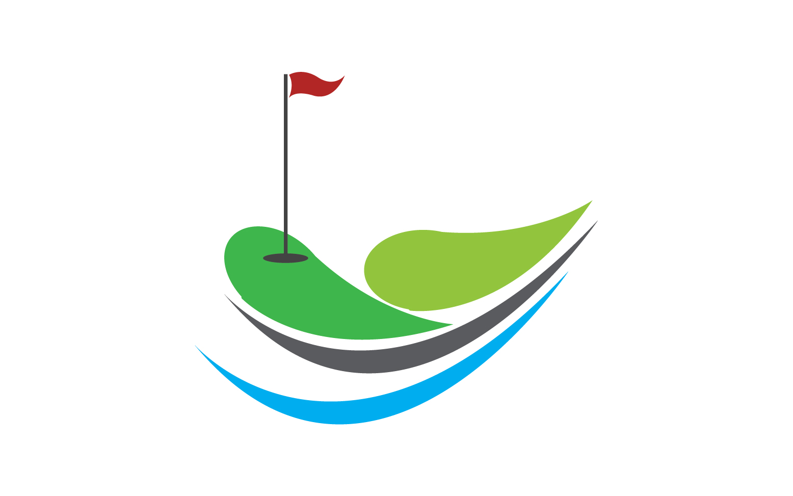 Golf logo sport vector version v14