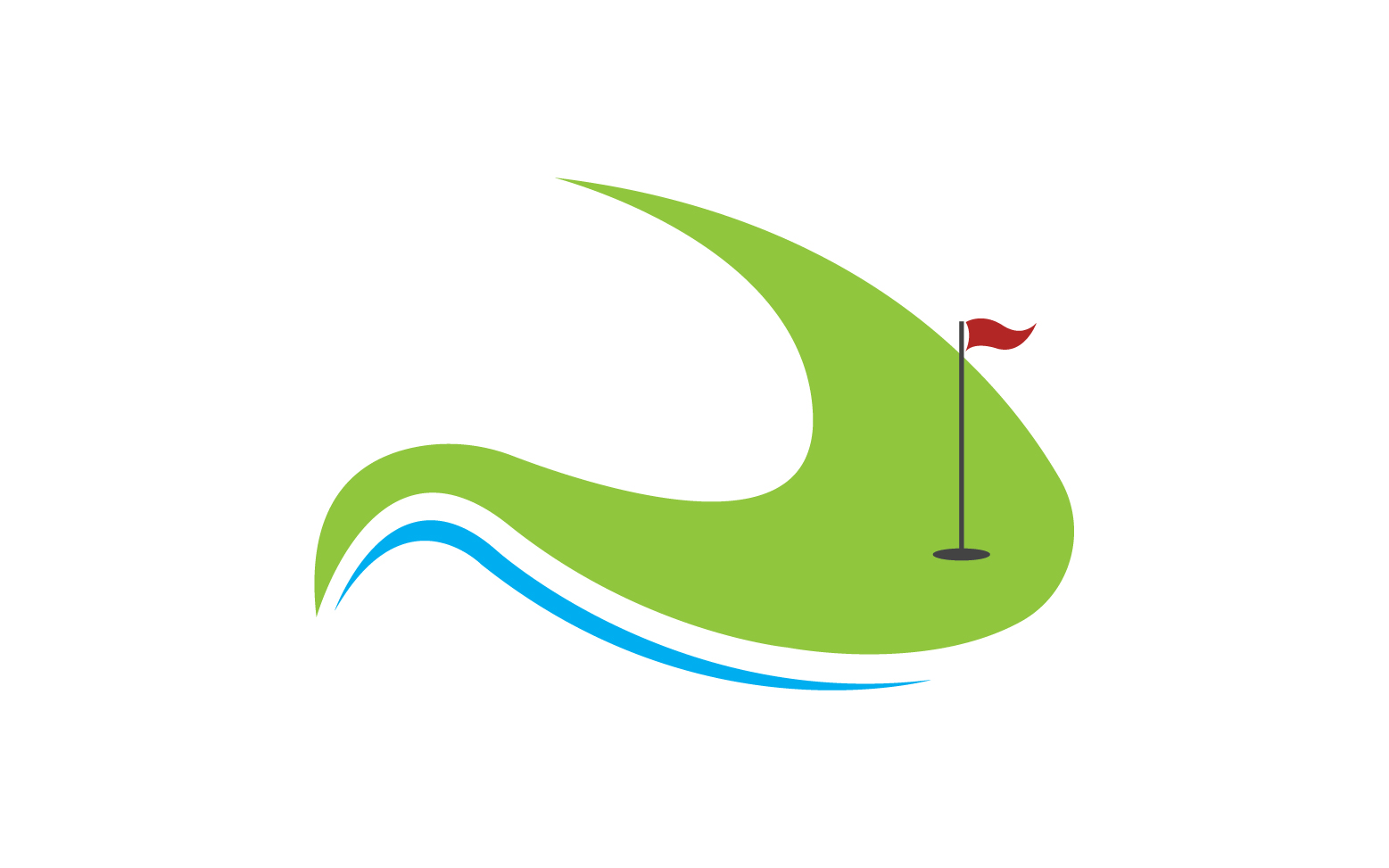 Golf logo sport vector version v21