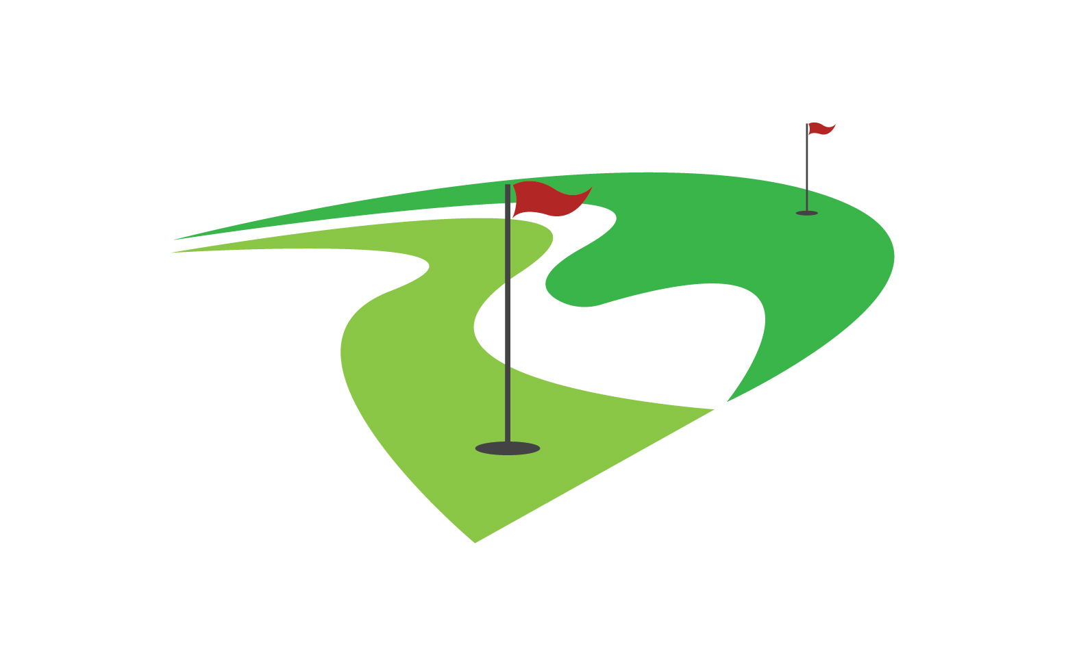 Golf logo sport vector version v30