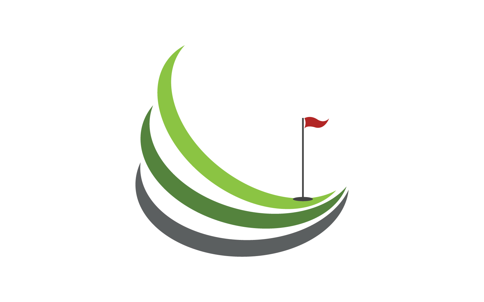 Golf logo sport vector version v19