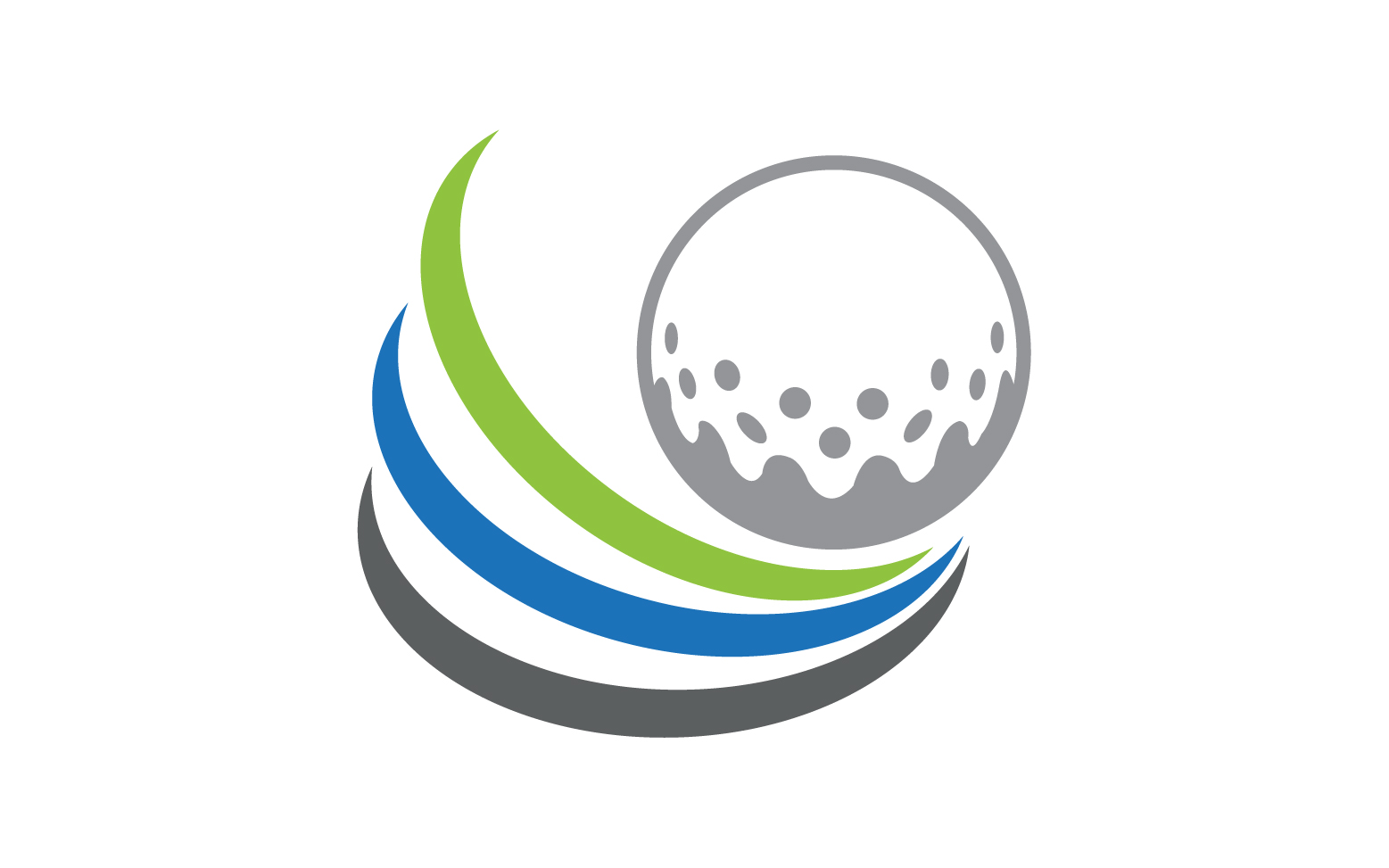 Golf logo sport vector version v29