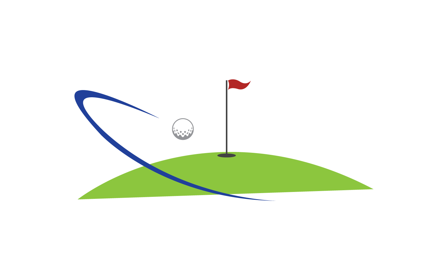 Golf logo sport vector version v37