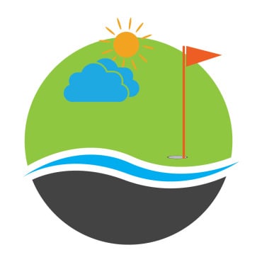 Golf Symbol Logo Templates 390013