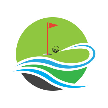 Golf Symbol Logo Templates 390023