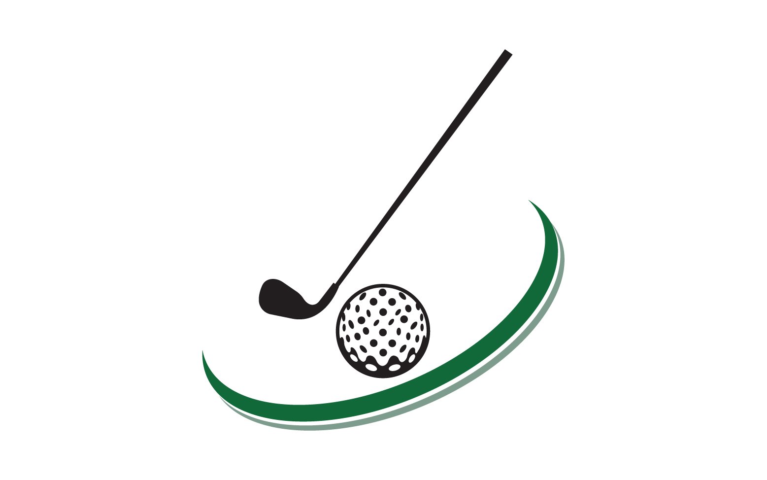 Golf logo sport vector version v50