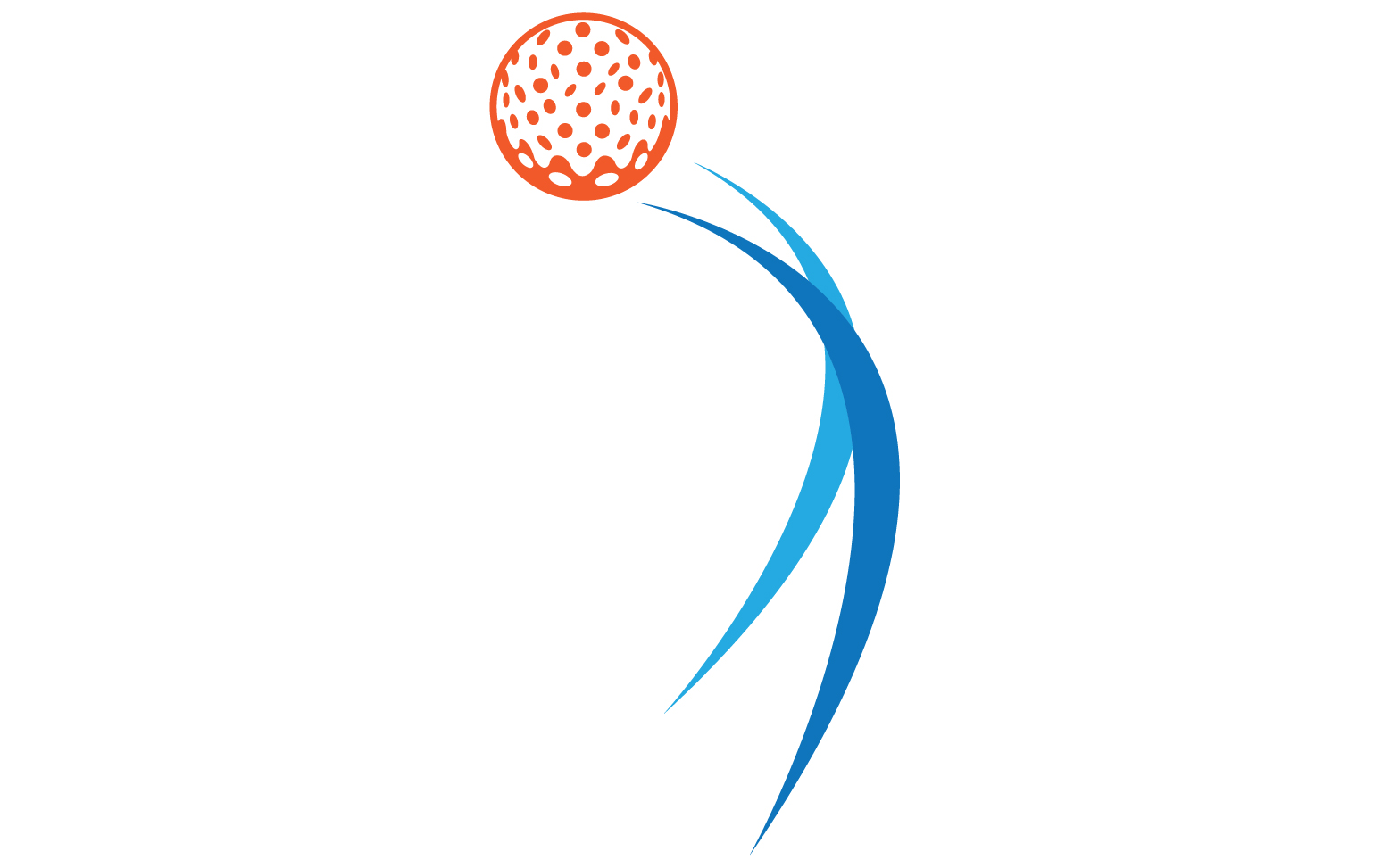 Golf logo sport vector version v61