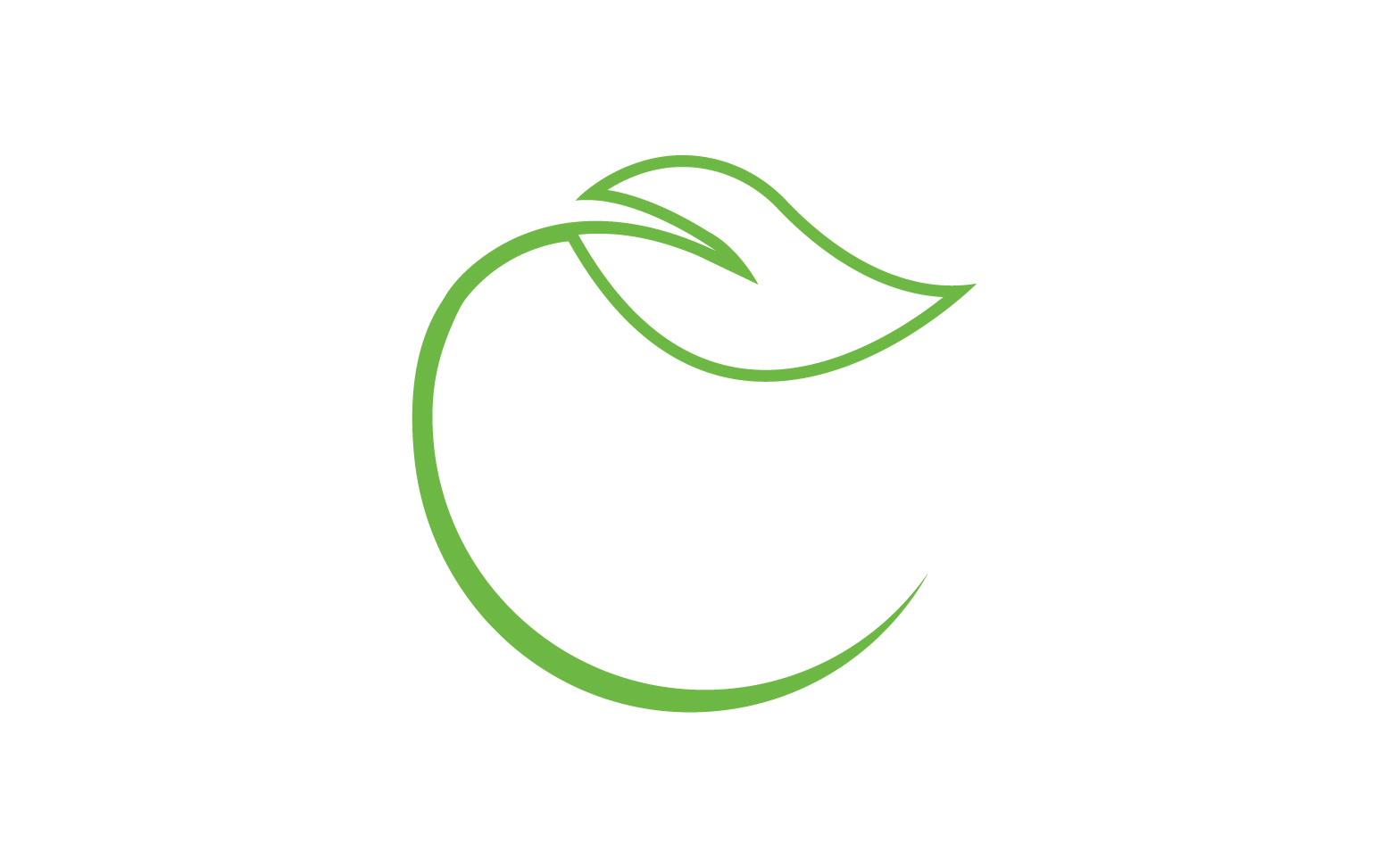 Leaf green ecology tree element icon version v4