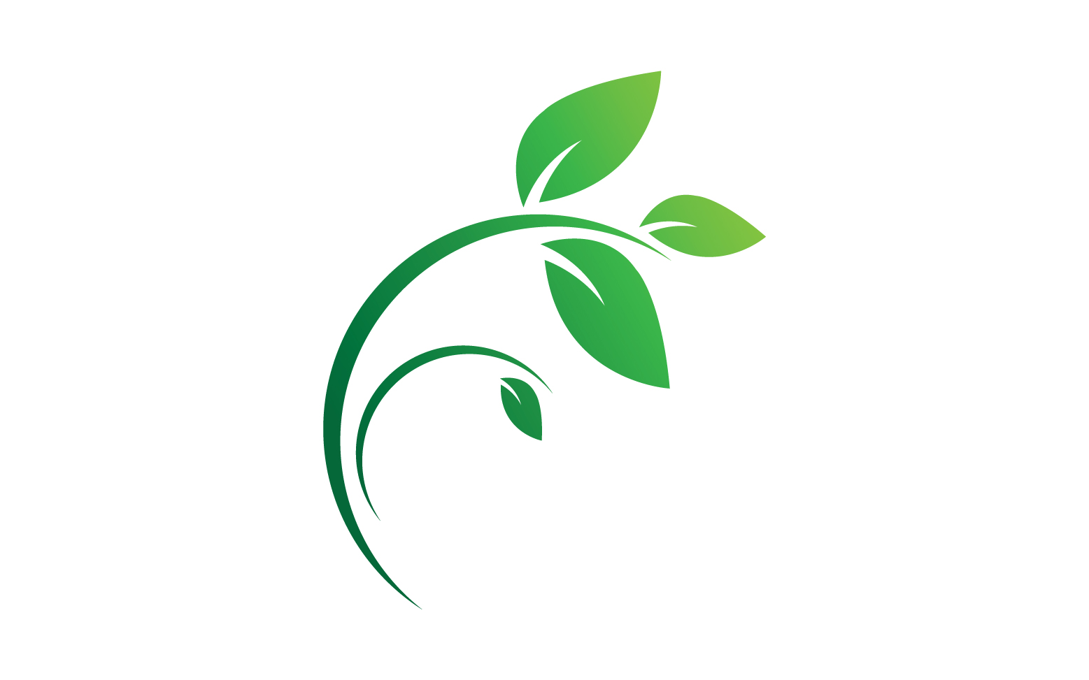 Leaf green ecology tree element icon version v11