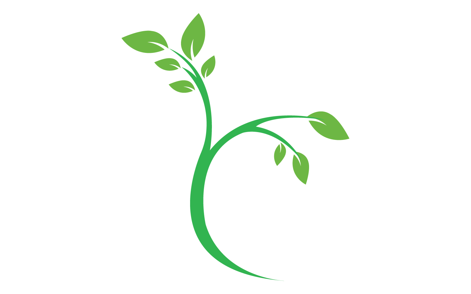 Leaf green ecology tree element icon version v20