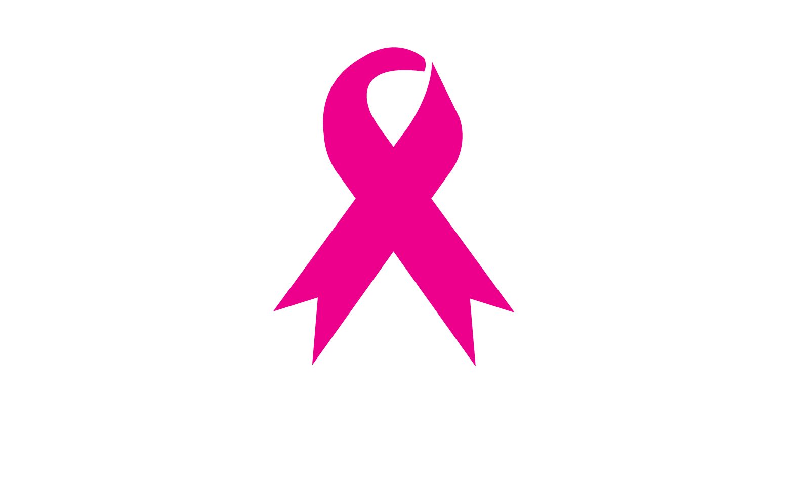 Ribbon pink icon logo element version v58
