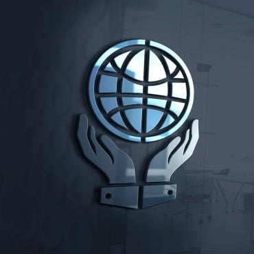 Globe Technology Logo Templates 390494