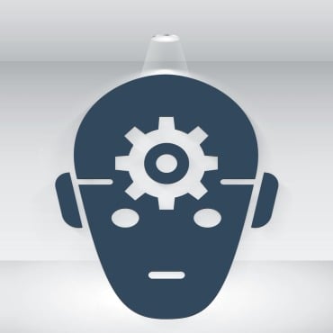 Robot Face Logo Templates 390497