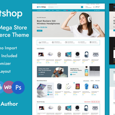 Computer Electronic WooCommerce Themes 390603