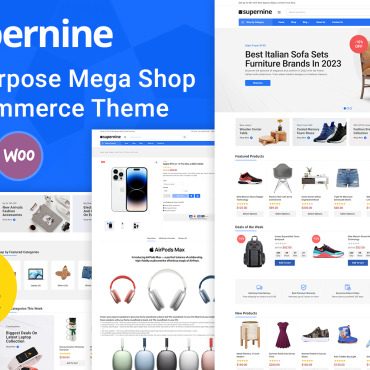 Clean Design WooCommerce Themes 390604