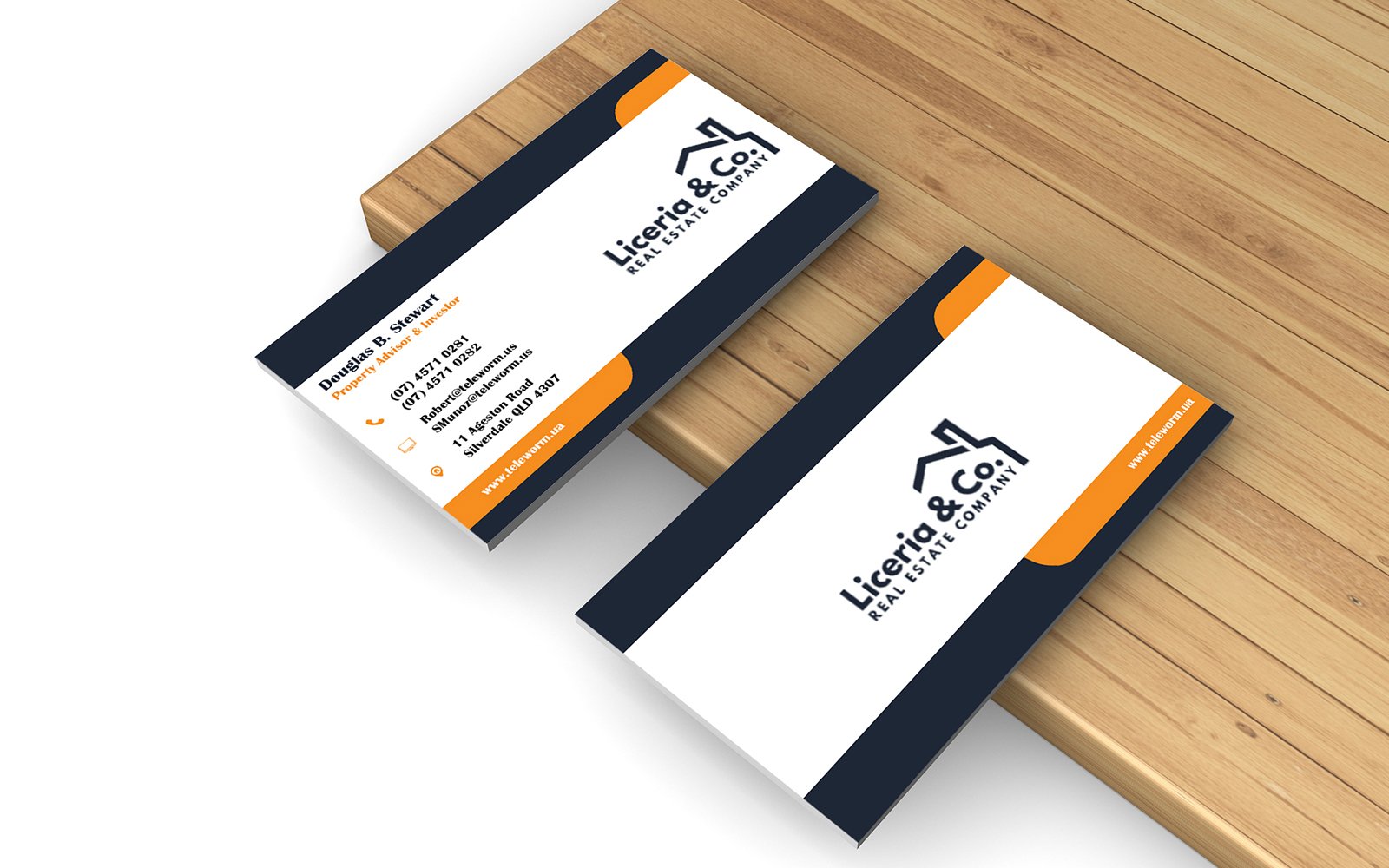 Business Card for Realty Advisor - Visiting Card