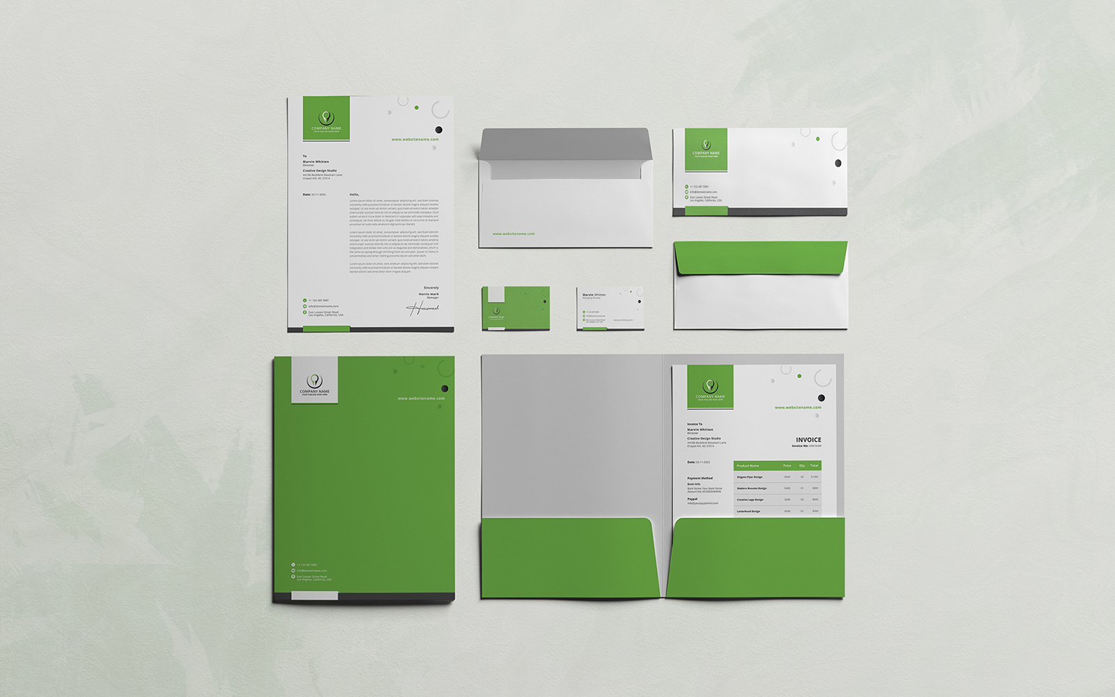 Brand Identity Package Template Canva