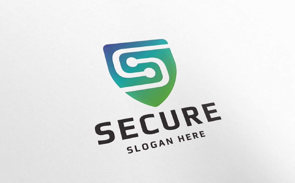 Secure Shield Letter S Logo