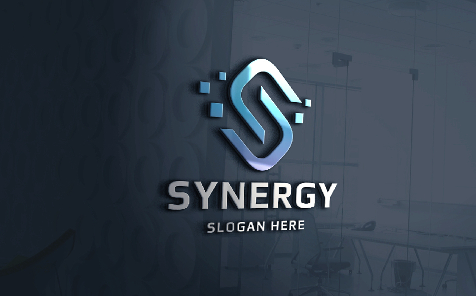 Pro Synergy Letter S Logo Temp