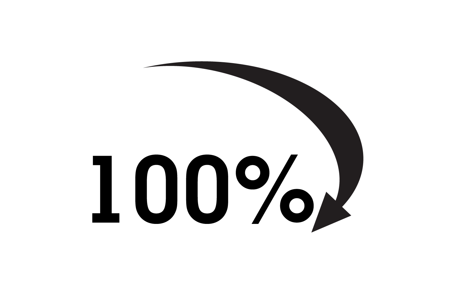 100 persent icon symbol logo version v32