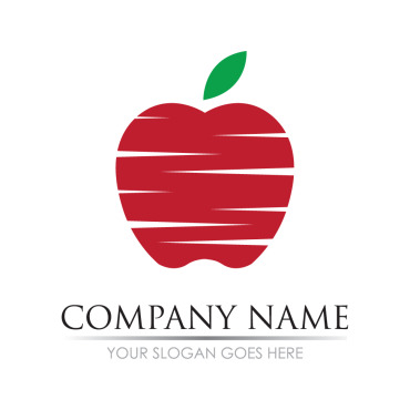 Fruit Apple Logo Templates 391426