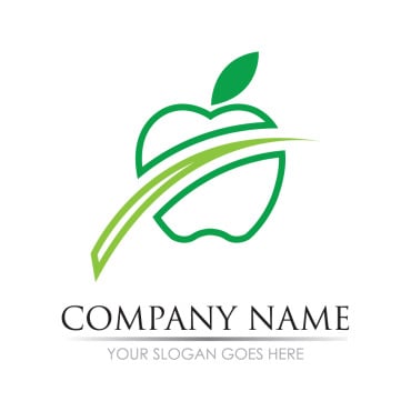 Fruit Apple Logo Templates 391435