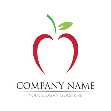 Fruit Apple Logo Templates 391436