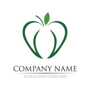 Fruit Apple Logo Templates 391437