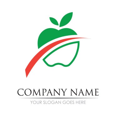 Fruit Apple Logo Templates 391439