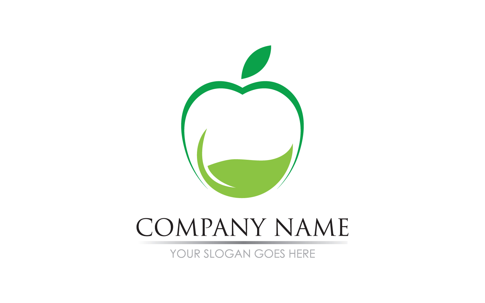 Apple fruits  icon symbol logo version v36