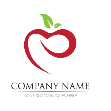Fruit Apple Logo Templates 391464