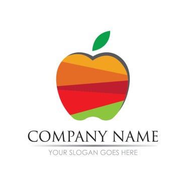Fruit Apple Logo Templates 391465