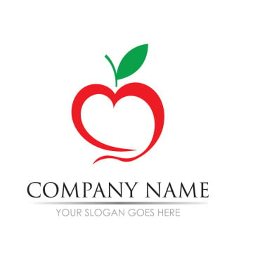 Fruit Apple Logo Templates 391470