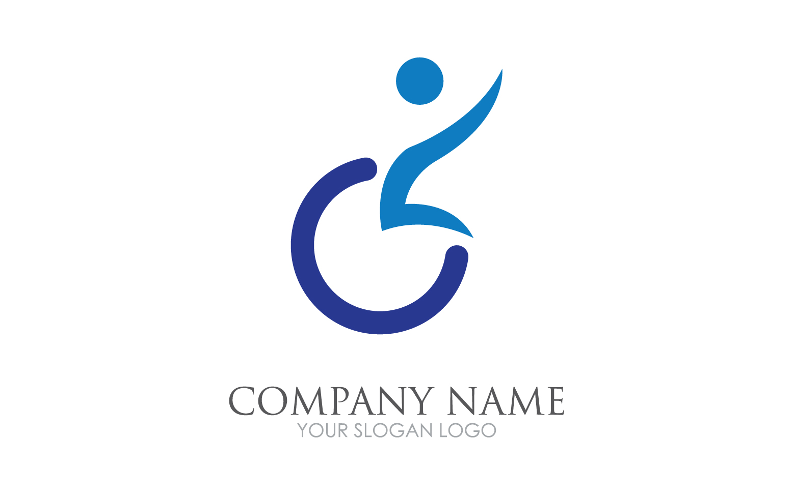 Difabel logo icon template version v41