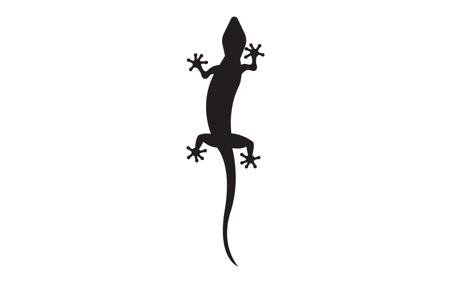 Lizard chameleon home lizard logo v38