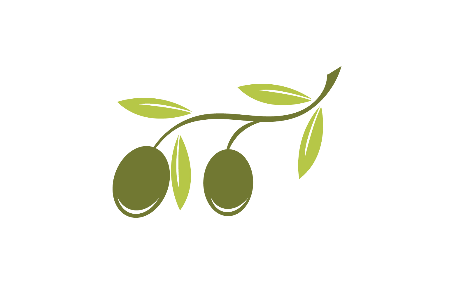 Oil olive icon template logo vector v3