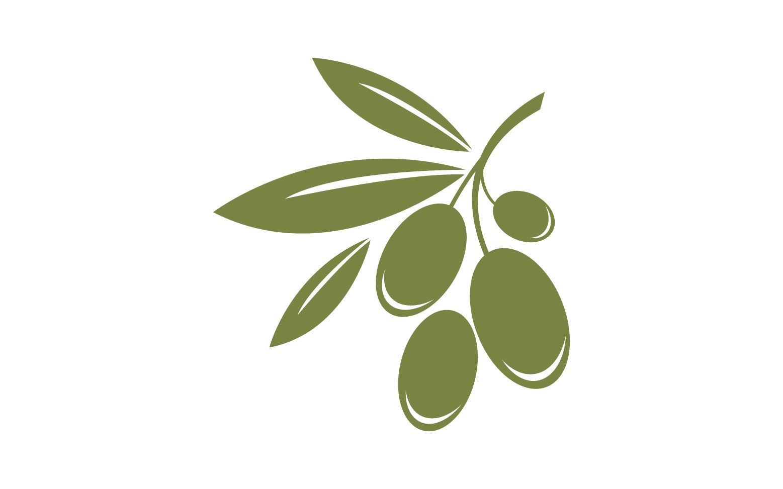 Oil olive icon template logo vector v19