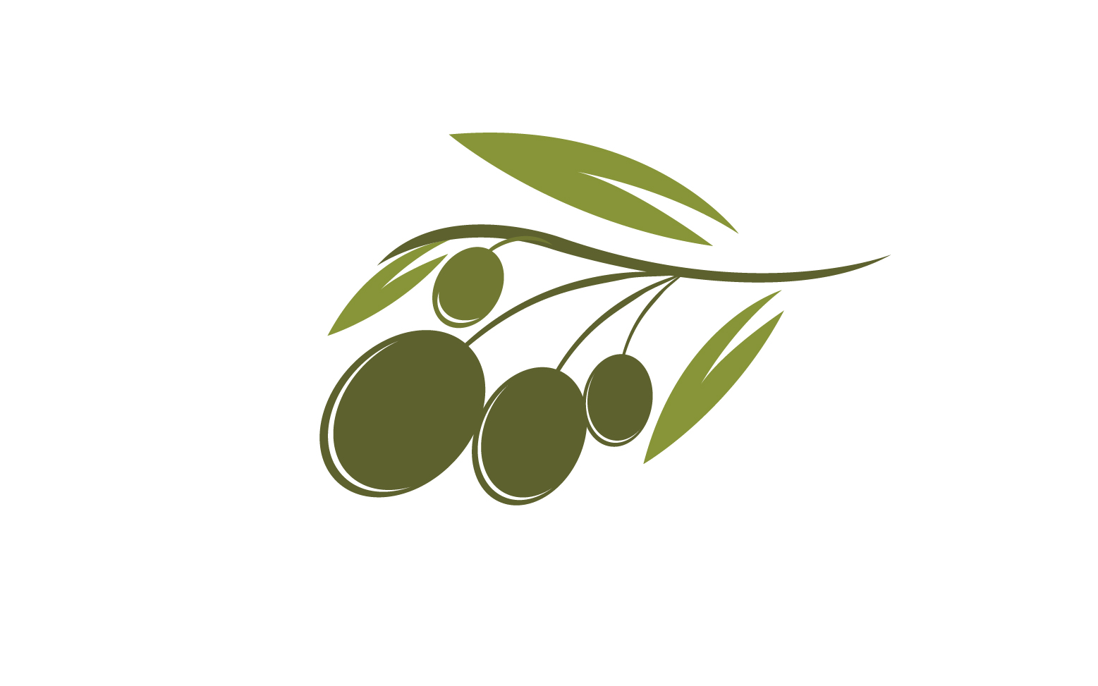 Oil olive icon template logo vector v18
