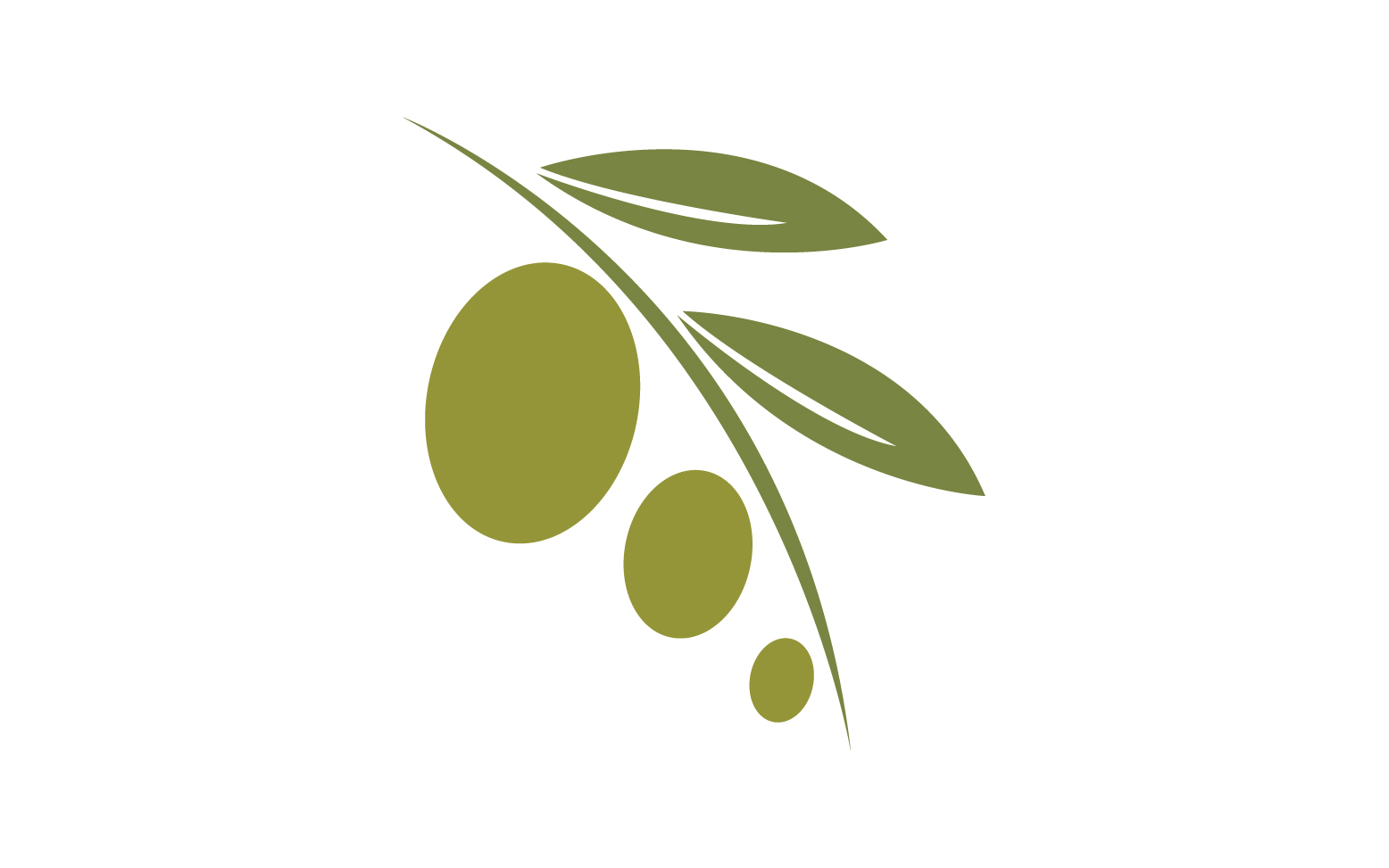 Oil olive icon template logo vector v22