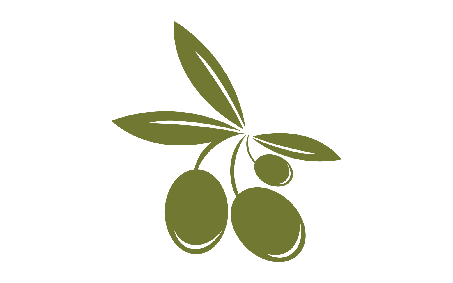 Oil olive icon template logo vector v20