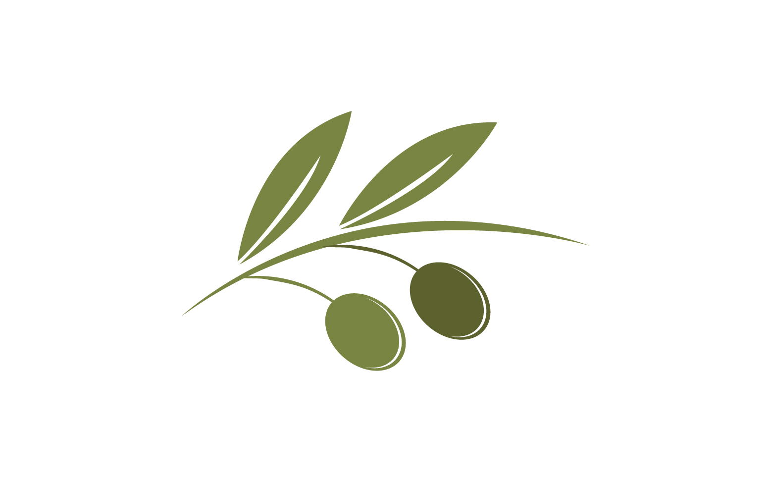 Oil olive icon template logo vector v27