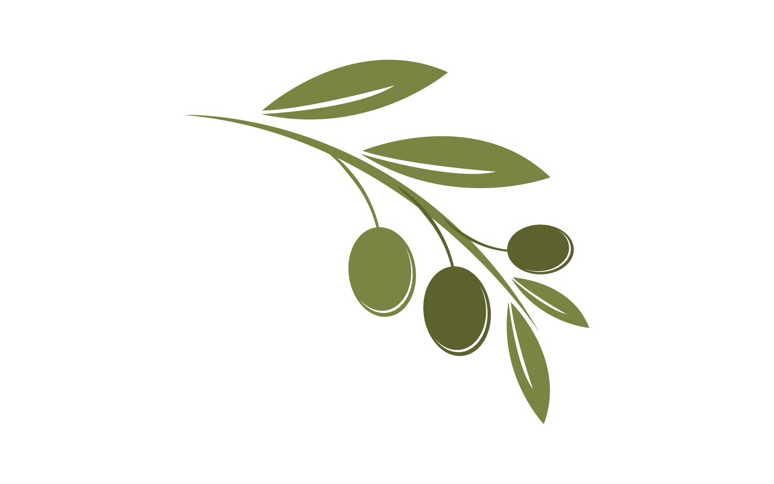 Oil olive icon template logo vector v29