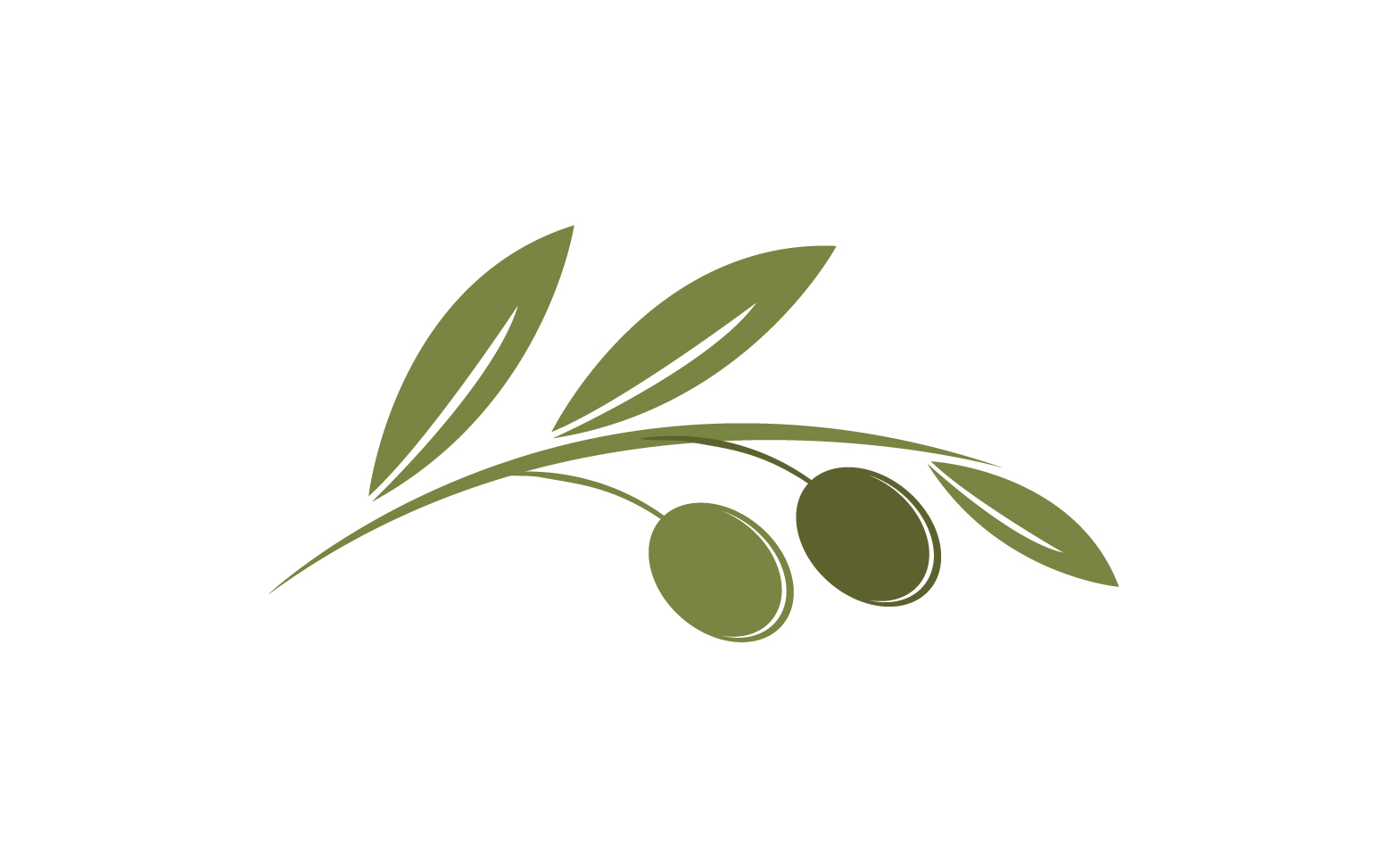 Oil olive icon template logo vector v28