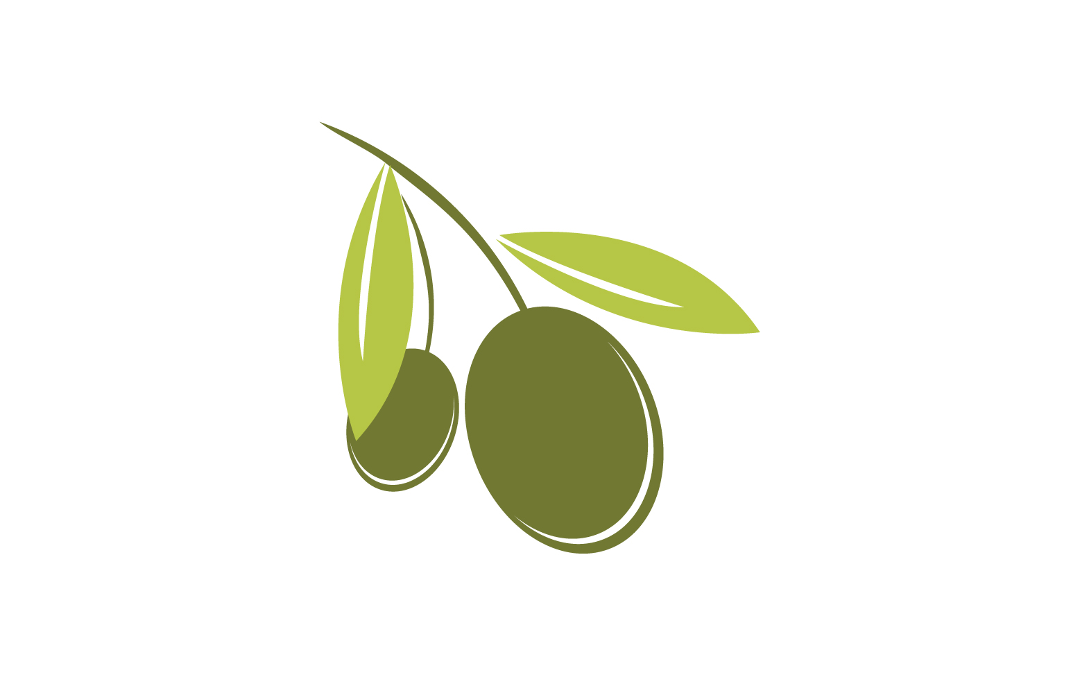 Oil olive icon template logo vector v37