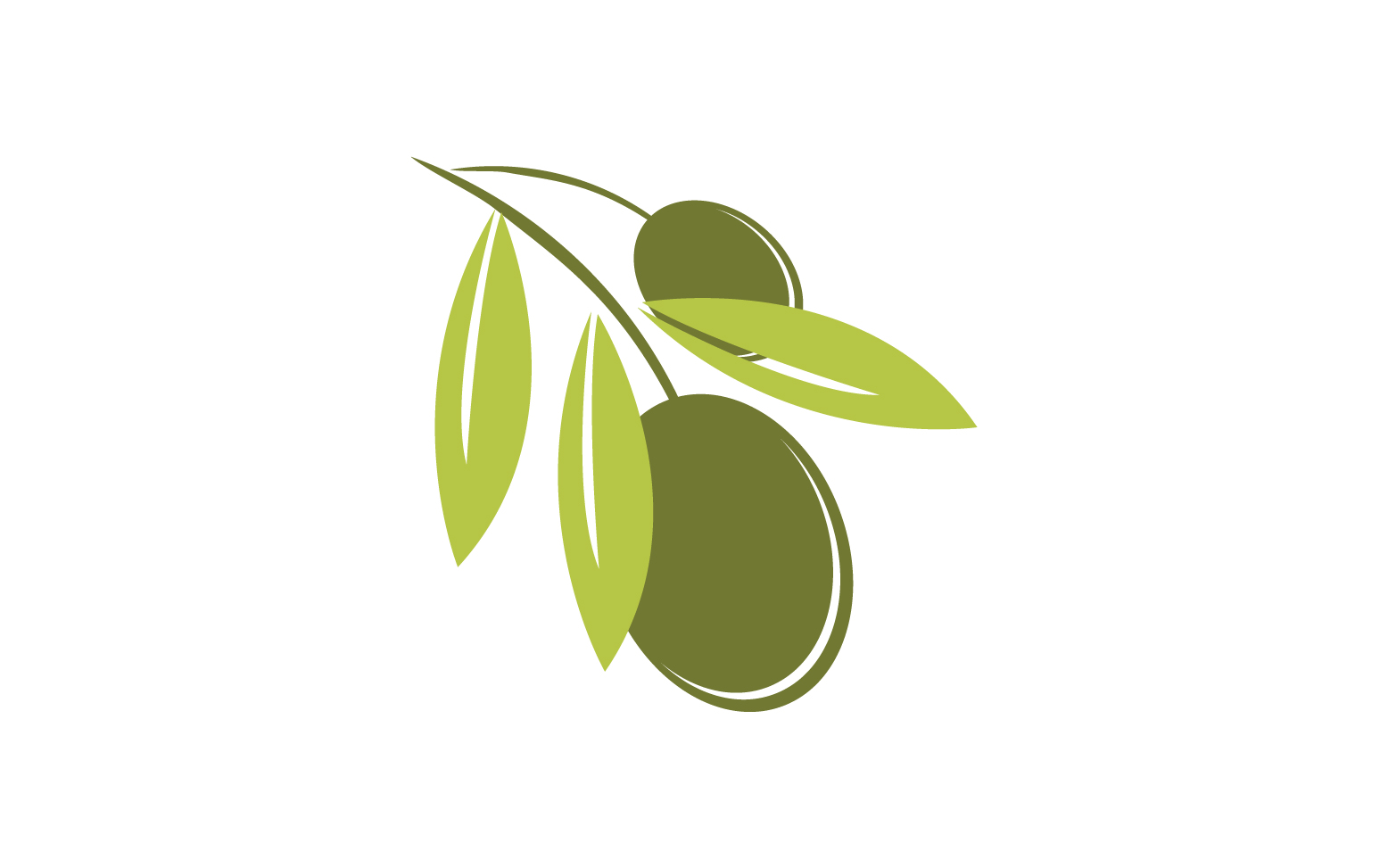 Oil olive icon template logo vector v39