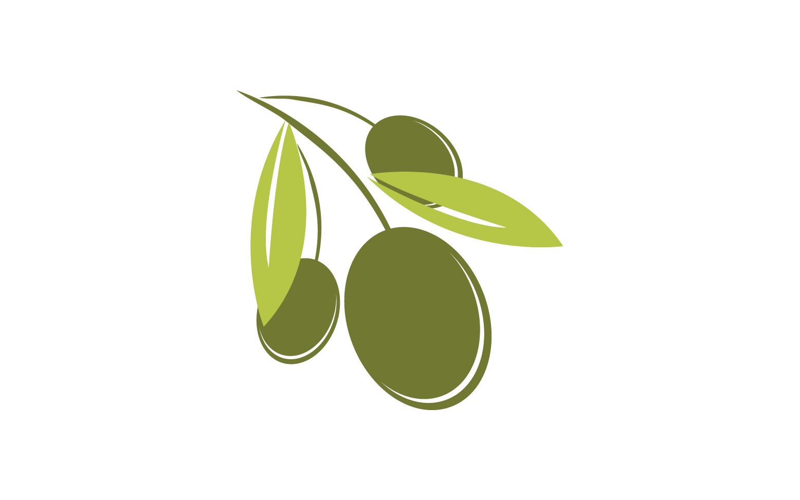 Oil olive icon template logo vector v38