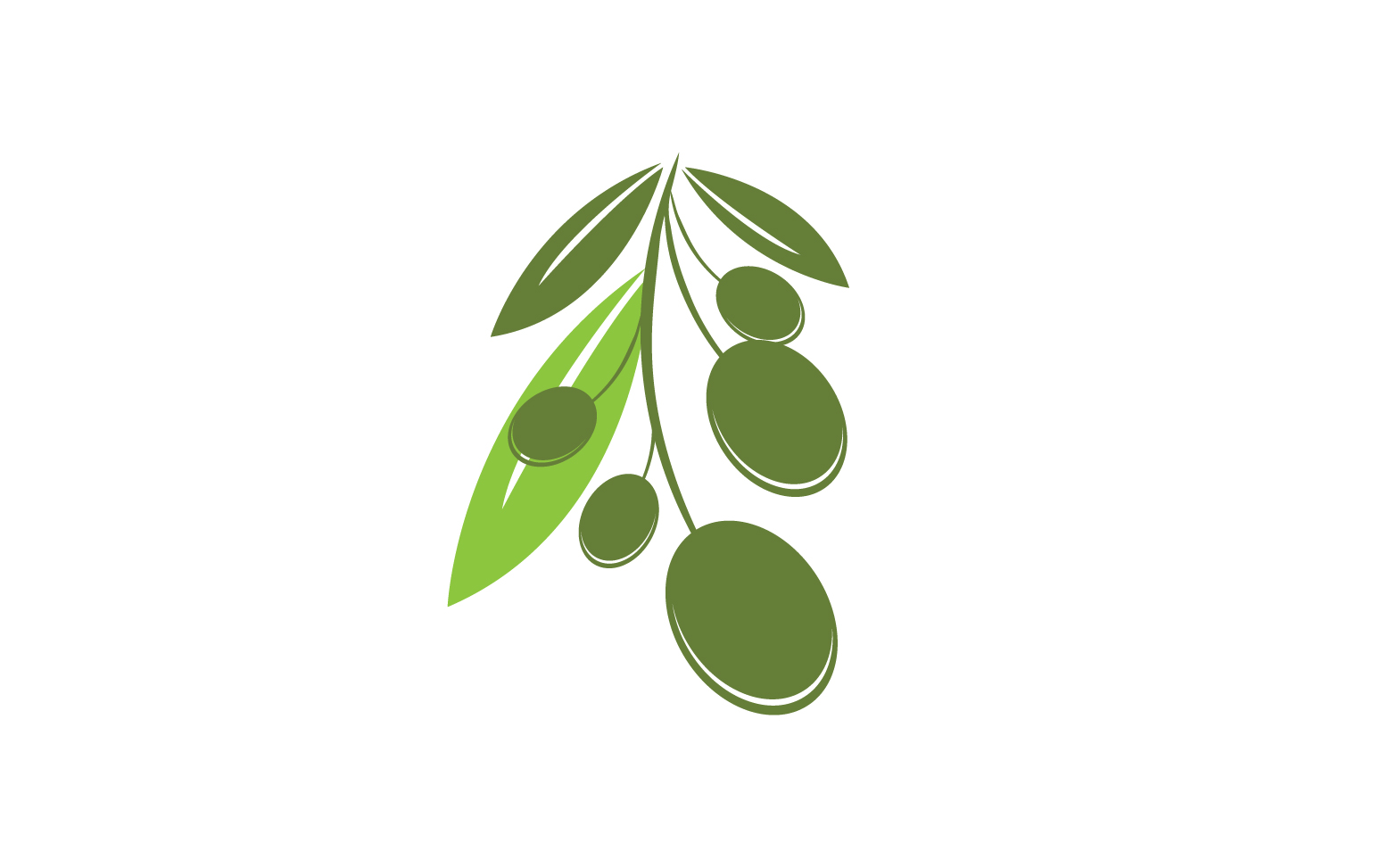Oil olive icon template logo vector v42