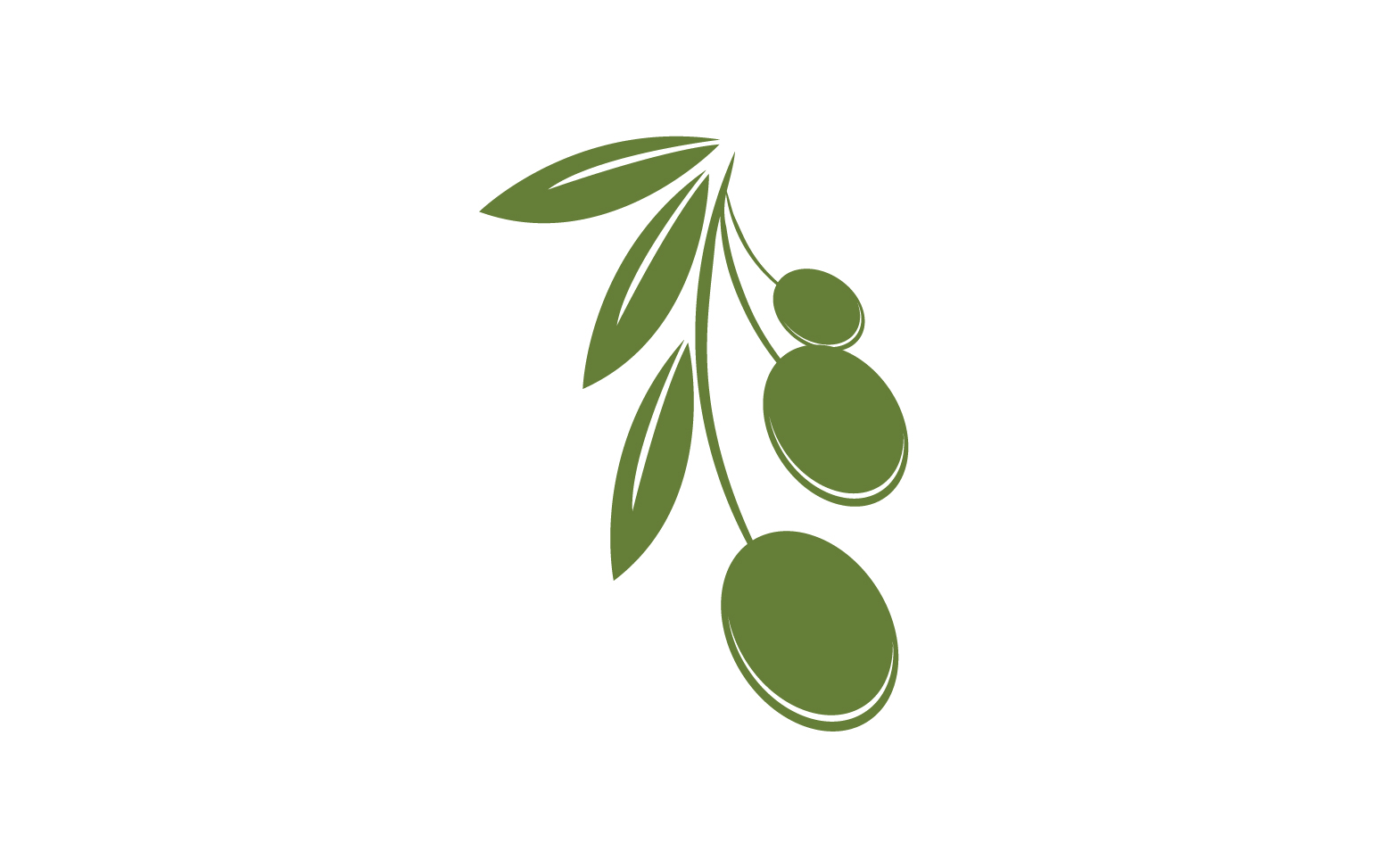 Oil olive icon template logo vector v46