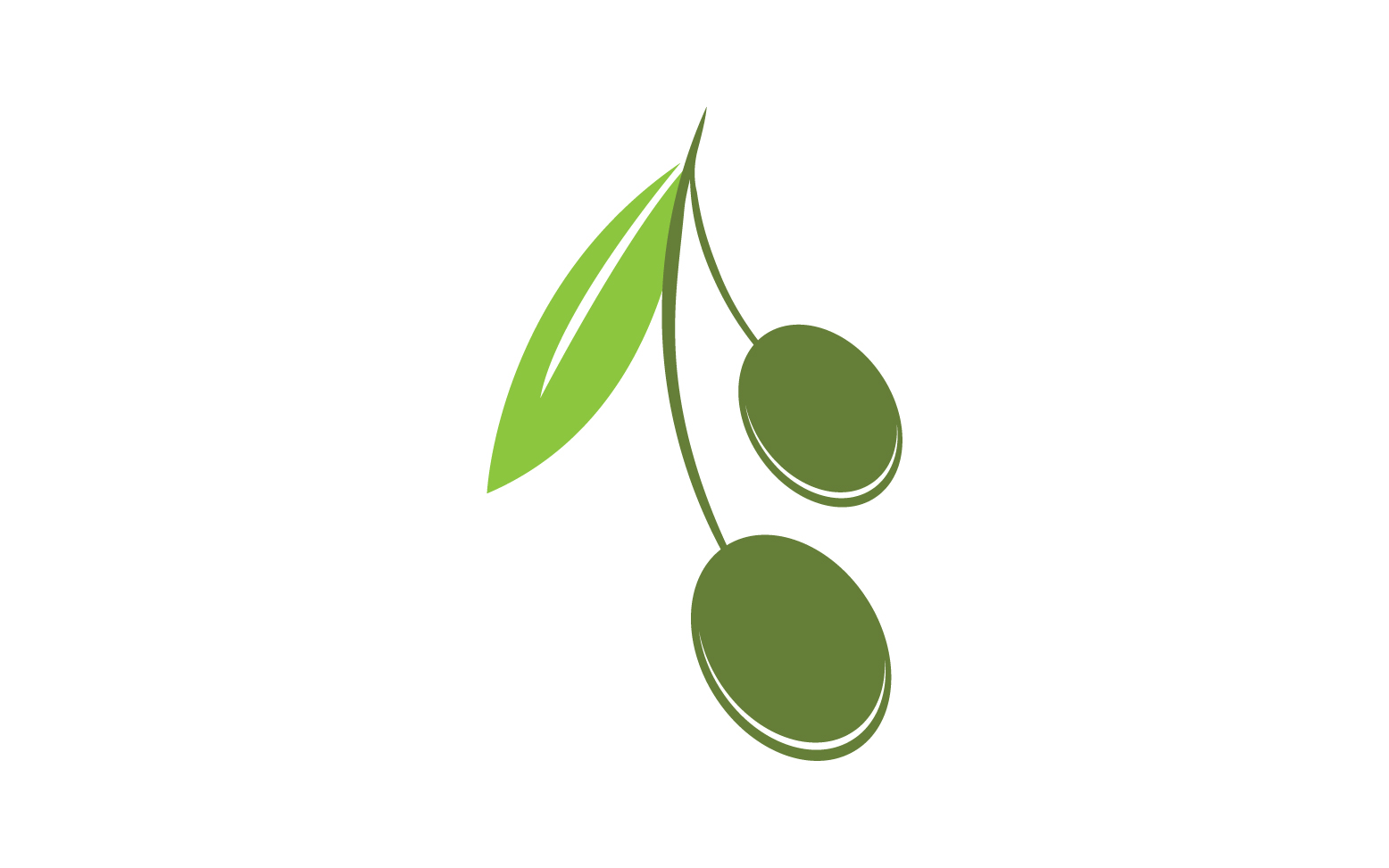 Oil olive icon template logo vector v41